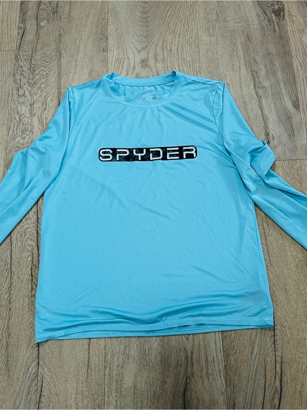 Spyder Performance Long Sleeve Tee - Aqua